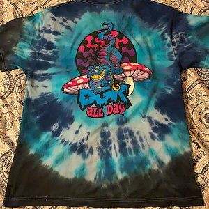 *CUSTOM* DGK Alice in Wonderland Tie-dye size L